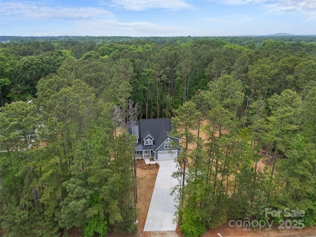 925 Twin Lakes Rd, Rock Hill, SC 29732 - view from above of property with a forest