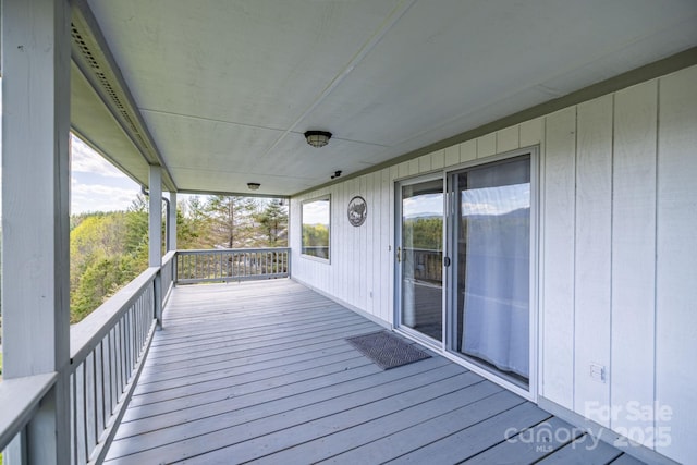 view of deck