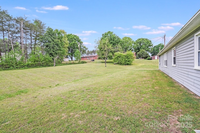 view of yard
