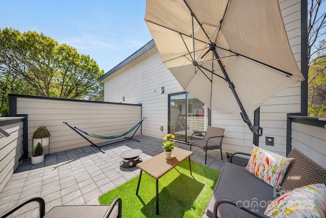 1115 Greenleaf Ave Unit B, Charlotte, NC 28202 - view of patio