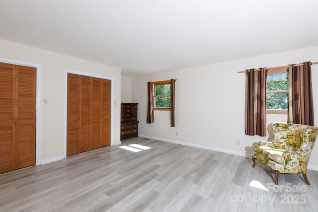 567 Willie Ln, York, SC 29745 - interior space with baseboards and light wood-style flooring