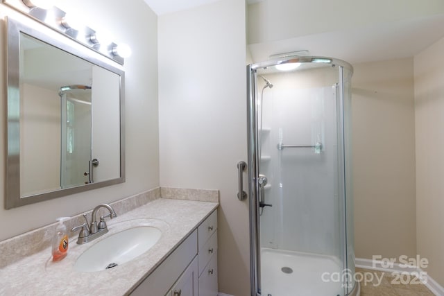 567 Willie Ln, York, SC 29745 - full bath featuring vanity and a stall shower