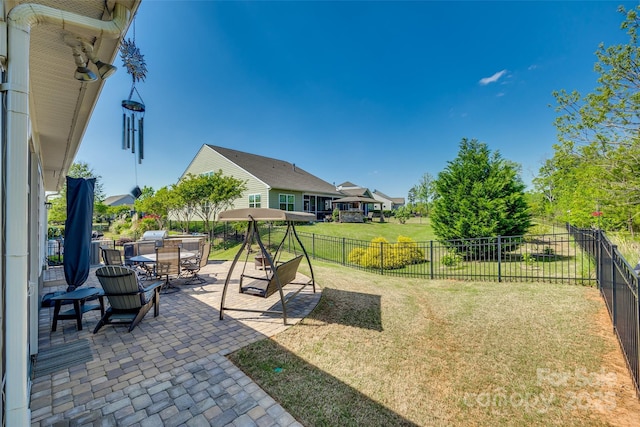 4083 Home Grown Way, Clover, SC 29710 - view of patio / terrace with outdoor dining space and a fenced backyard