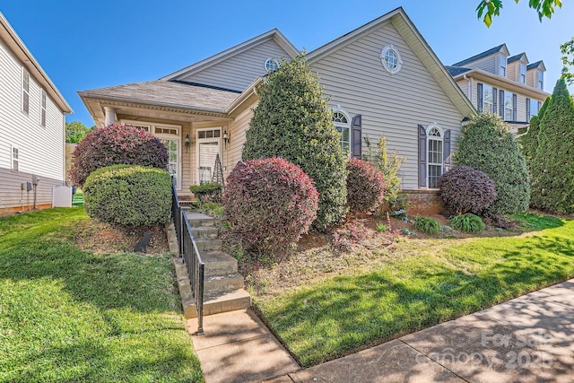 3939 Archer Notch Ln, Huntersville, NC 28078 - view of front facade with a front lawn