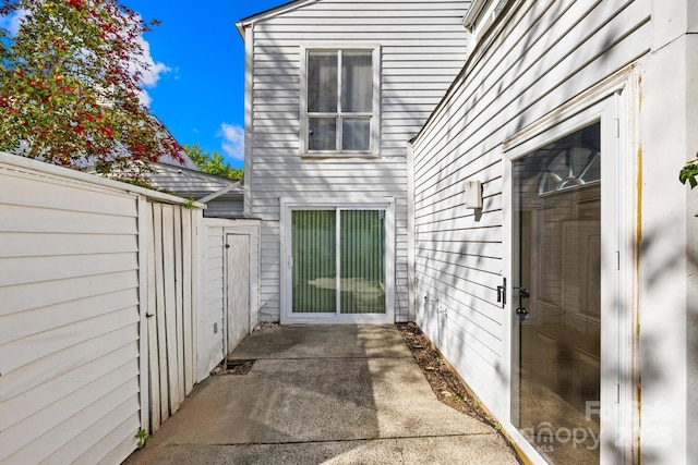 7407 Mystic Ln, Charlotte, NC 28227 - exterior space featuring a patio area and fence