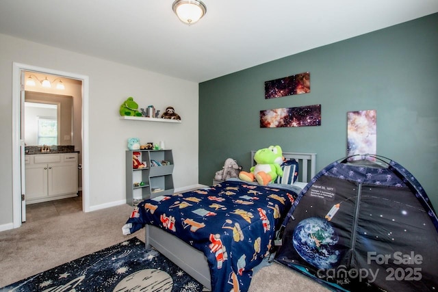 10707 Charmont Pl, Huntersville, NC 28078 - carpeted bedroom with baseboards
