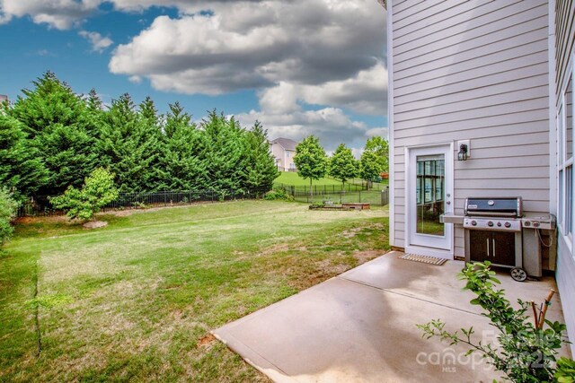 10707 Charmont Pl, Huntersville, NC 28078 - view of yard with a patio