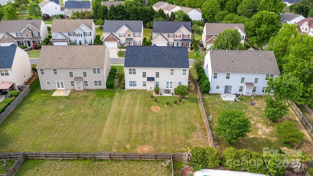 birds eye view of property featuring a residential view