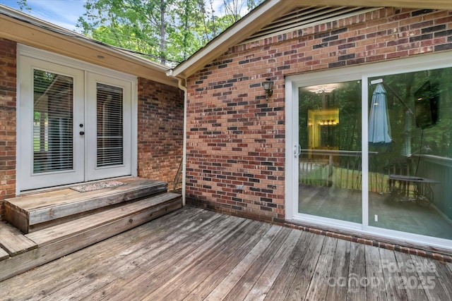 182 Freedom Mill Rd, Gastonia, NC 28052 - deck with french doors