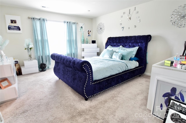 525 San Marco Dr, Gastonia, NC 28056 - carpeted bedroom featuring visible vents