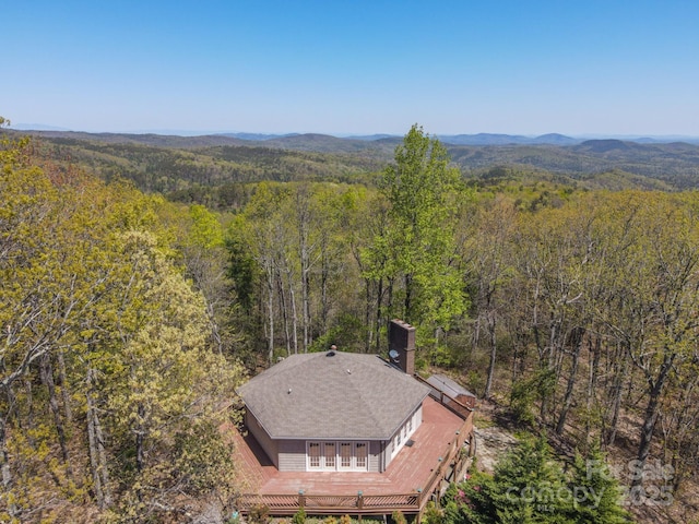 3190 Holly Rd, Connelly Springs, NC 28612 - view of subject property with a forest