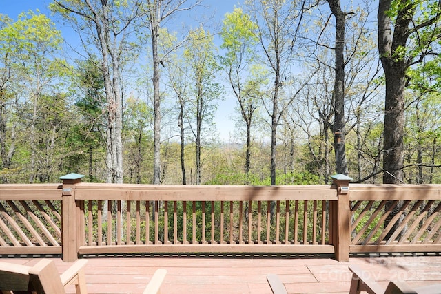 3190 Holly Rd, Connelly Springs, NC 28612 - view of wooden terrace