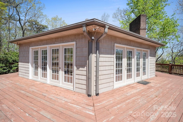 3190 Holly Rd, Connelly Springs, NC 28612 - view of wooden deck