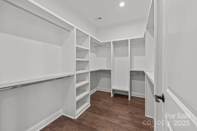 4034 Daugherty Rd, China Grove, NC 28023 - spacious closet featuring dark wood-style floors