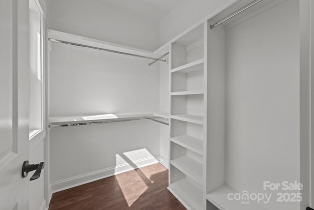 4034 Daugherty Rd, China Grove, NC 28023 - spacious closet with dark wood finished floors