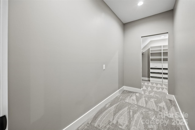 1 Linestowe Dr, Belmont, NC 28012 - corridor featuring baseboards, carpet flooring, and recessed lighting