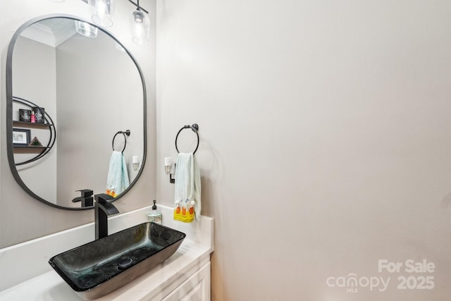 bathroom with a sink