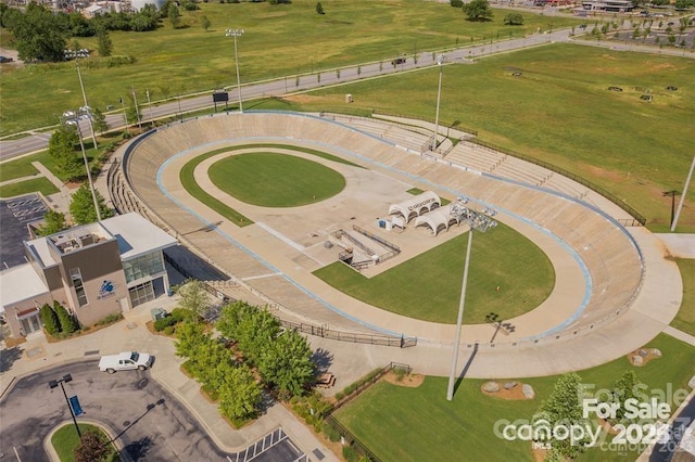 drone / aerial view