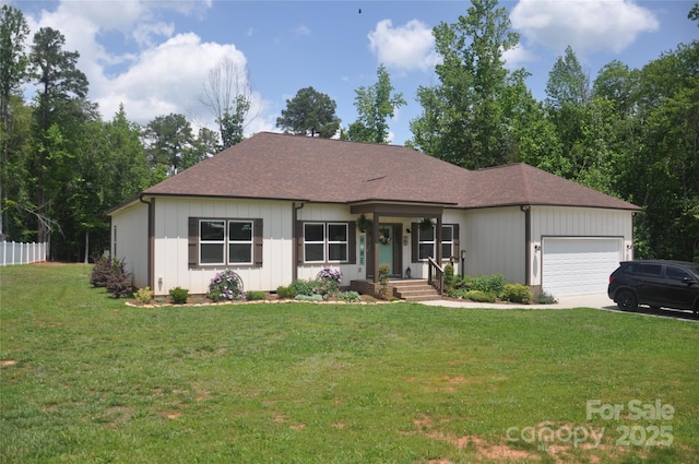 5817 Wingate Hill Rd, Denver, NC 28037 - single story home with a garage, driveway, and roof with shingles