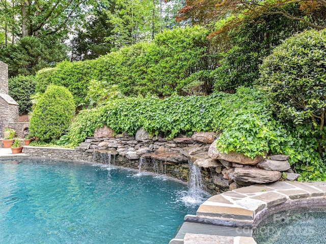 view of pool