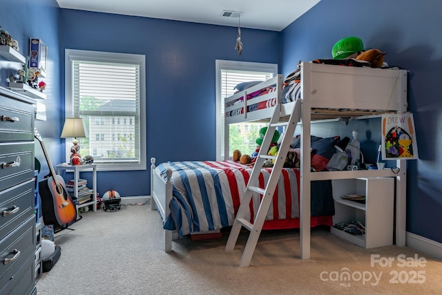 16711 Monocacy Blvd, Huntersville, NC 28078 - bedroom with carpet, visible vents, and baseboards