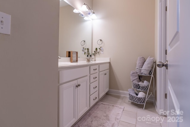 16711 Monocacy Blvd, Huntersville, NC 28078 - bathroom featuring baseboards and vanity