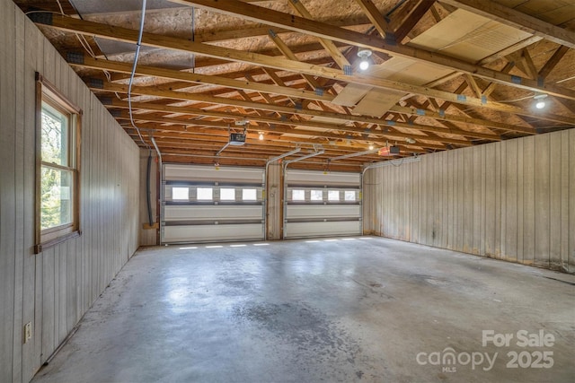 605 Hennessee St, Morganton, NC 28655 - garage featuring a garage door opener