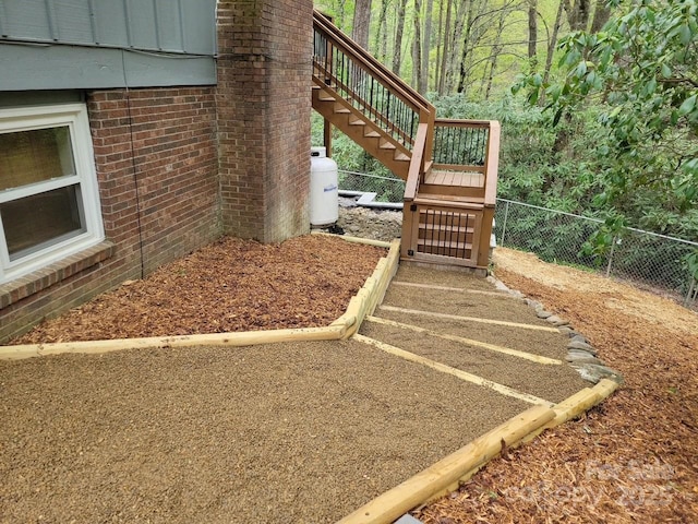 1 Laurel Forest Dr, Horse Shoe, NC 28742 - view of yard with stairway