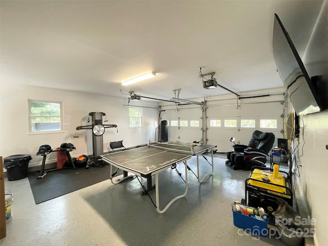 30 Gap Hill Dr, Fletcher, NC 28732 - playroom featuring a garage