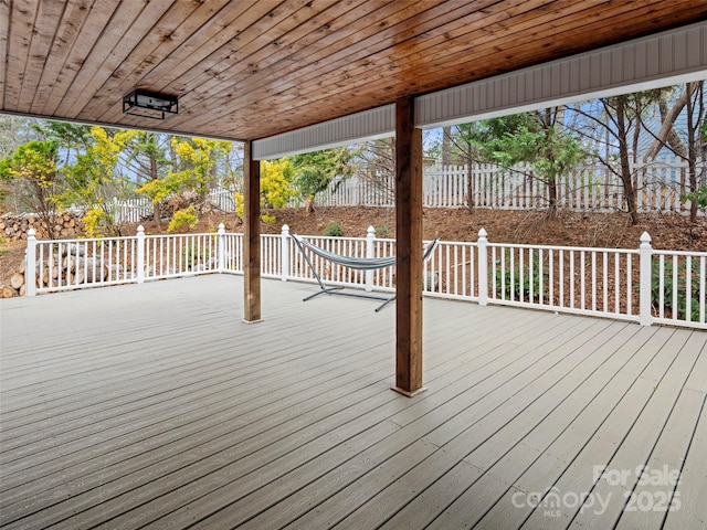 30 Gap Hill Dr, Fletcher, NC 28732 - view of wooden deck