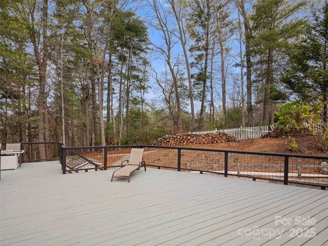 30 Gap Hill Dr, Fletcher, NC 28732 - view of wooden terrace