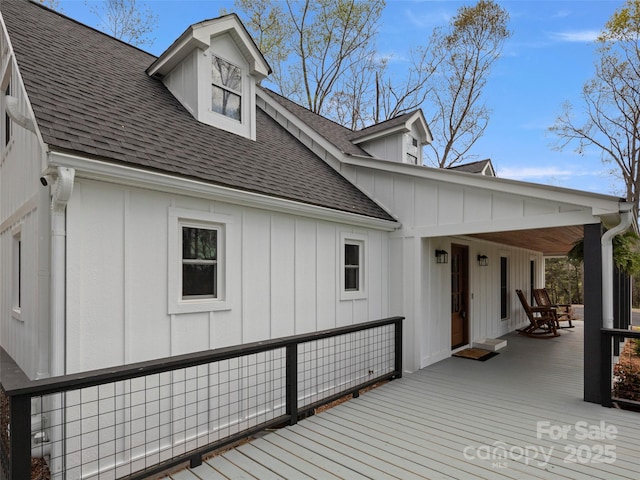 30 Gap Hill Dr, Fletcher, NC 28732 - view of wooden porch