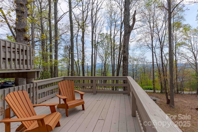 39 Tatham Rd, Hendersonville, NC 28792 - view of deck