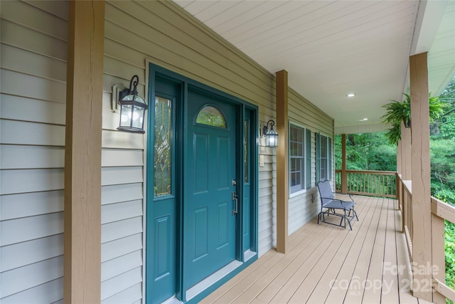 148 Broyles Rd, Hendersonville, NC 28791 - entrance to property with covered porch