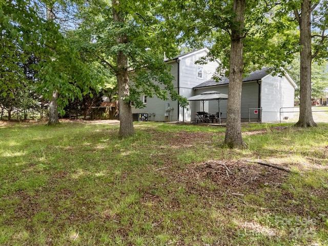 130 Cherokee Ln, Salisbury, NC 28147 - view of grassy yard featuring a gazebo