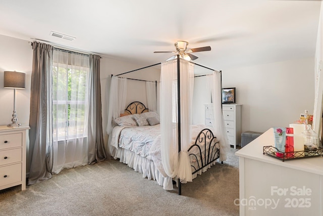 176 Jennymarie Rd, Mooresville, NC 28115 - carpeted bedroom with a ceiling fan