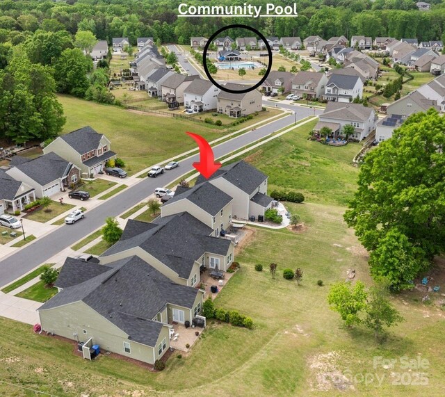 176 Jennymarie Rd, Mooresville, NC 28115 - aerial perspective of suburban area