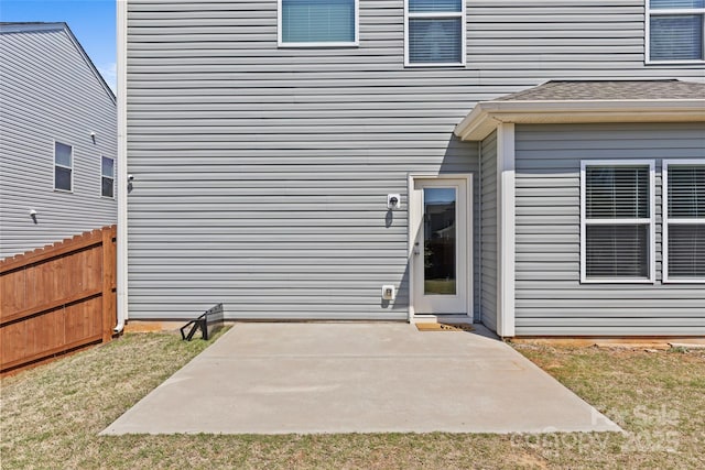 doorway to property featuring a patio area