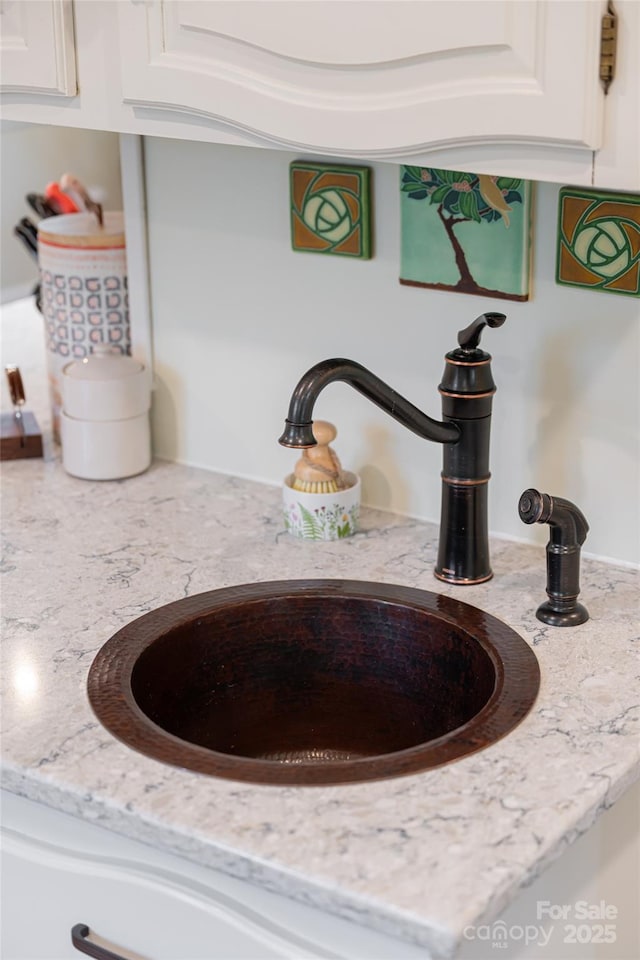 details featuring a sink