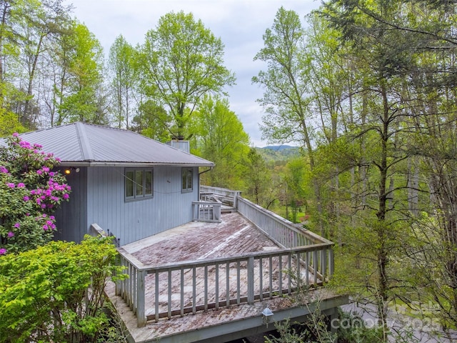 362 Cowan Valley Ests, Sylva, NC 28779 - wooden deck with central AC