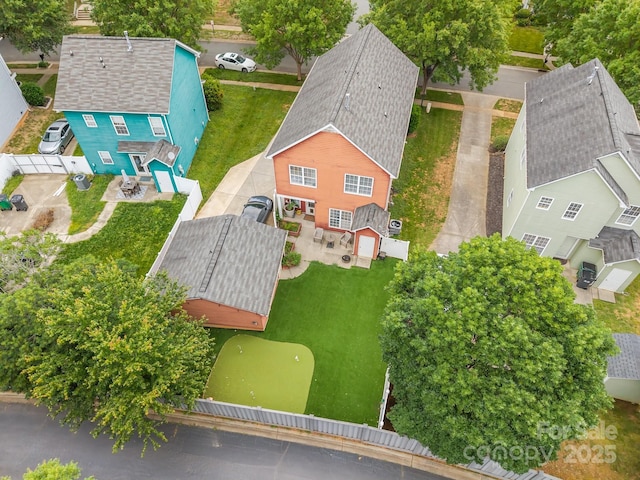 1508 Peaceful Way Dr, Charlotte, NC 28206 - view from above of property