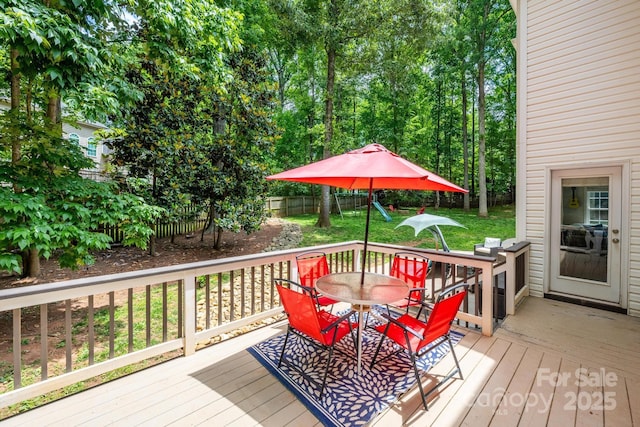141 Culpeze Rd, Mooresville, NC 28117 - deck with outdoor dining area