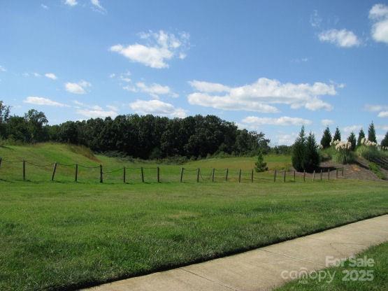 134 Walmsley Pl, Mooresville, NC 28117 - view of yard with fence and a rural view