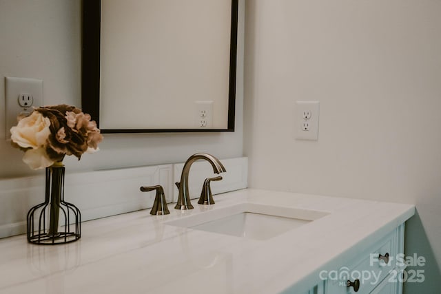 room details featuring vanity