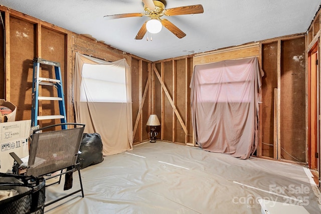 3265 W Innes St, Salisbury, NC 28144 - misc room with ceiling fan