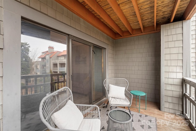 9029 J M Keynes Dr Unit 63, Charlotte, NC 28262 - view of balcony