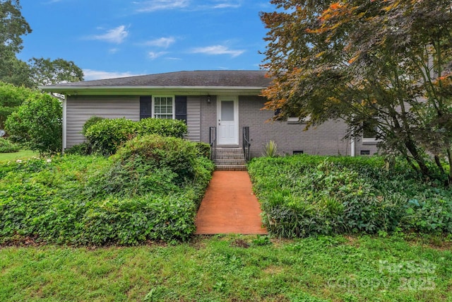 1607 Old Lawyers Rd, Marshville, NC 28103 - view of front of property with brick siding