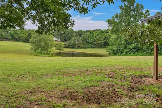1607 Old Lawyers Rd, Marshville, NC 28103 - view of green lawn featuring a water view