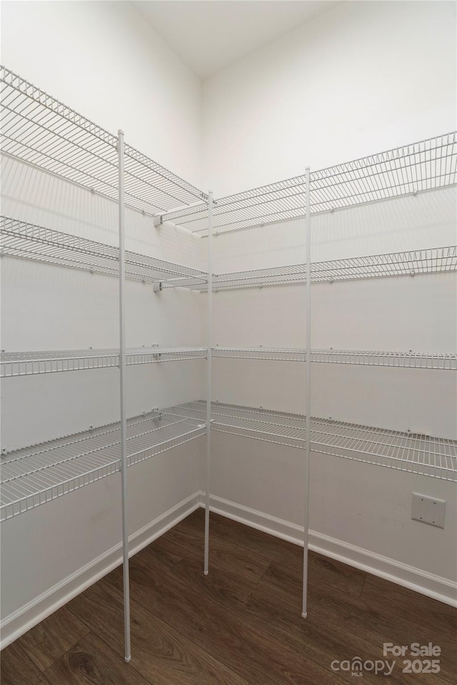 view of pantry