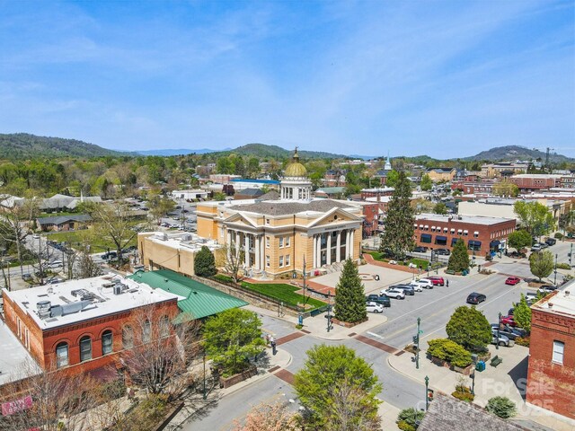 350 E Allen St Unit 201, Hendersonville, NC 28792 - drone / aerial view of a mountainous background